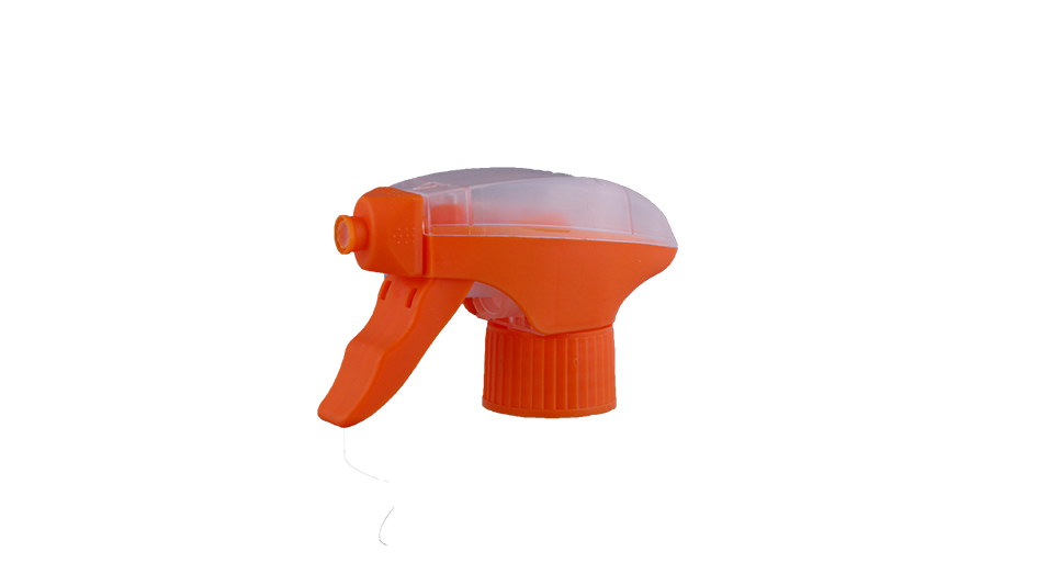 Orange Transparent Trigger sprayer